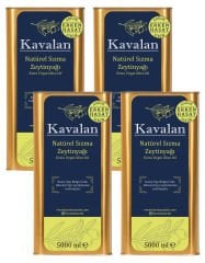 İyi Tarım Uyg. Yeni Sezon 2025-26 / 4x5 Lt Kuzey Ege Erken Hasat Soğuk Sıkım Natürel Sızma Zeytinyağı