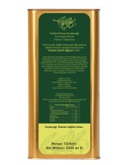 İyi Tarım Uyg. 4x5 Lt Kuzey Ege Olgun Hasat Soğuk Sıkım Natürel Sızma Zeytinyağı