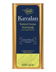 İyi Tarım Uyg. Yeni Sezon 5 Lt Kuzey Ege Olgun Hasat Natürel Sızma Zeytinyağı / Geleneksel Sıkım
