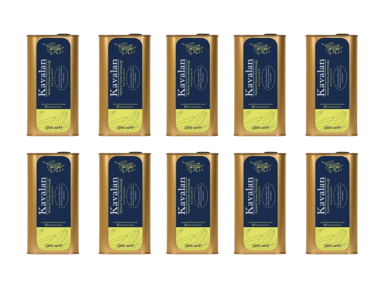 İyi Tarım Uyg. 10x1 Lt Erken Hasat Soğuk Sıkım Natürel Sızma Zeytinyağı